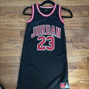 Jordan Kids Casual Dress - Black and Red
